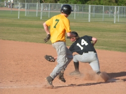Out at First